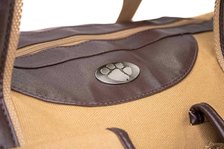 Clemson Tigers Canvas Weekender Bag