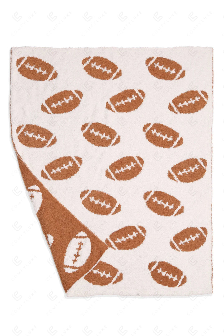 Football Throw Blanket