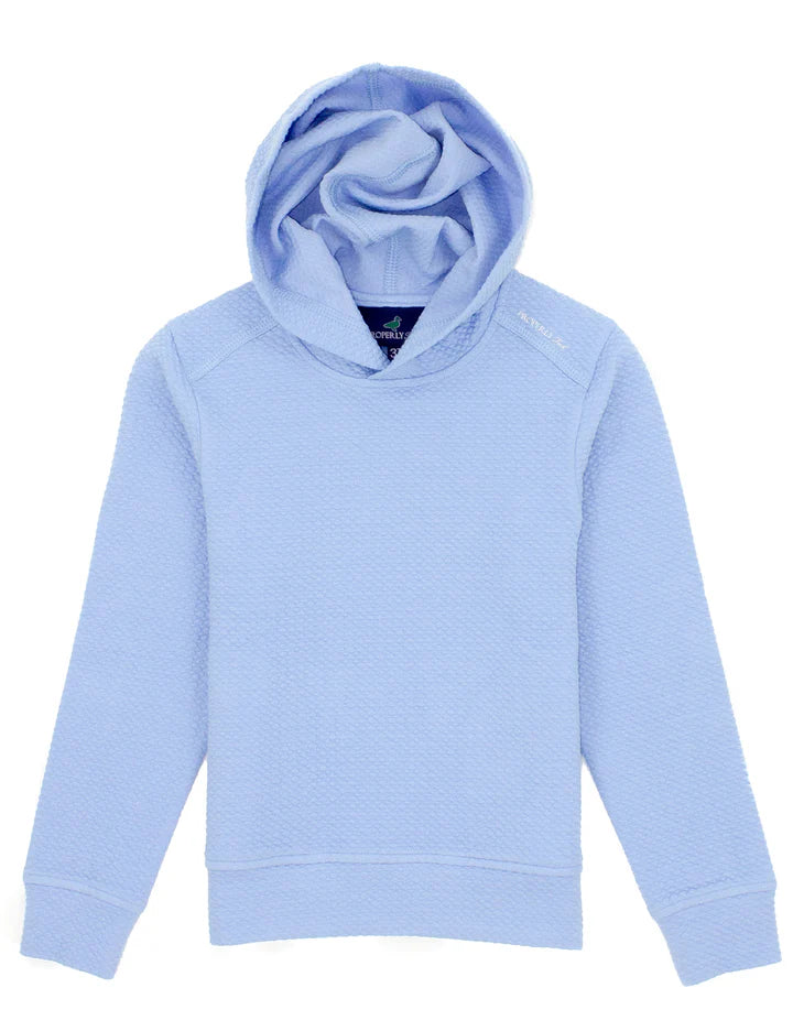 Boys Palmetto Hoodie- Powder Blue
