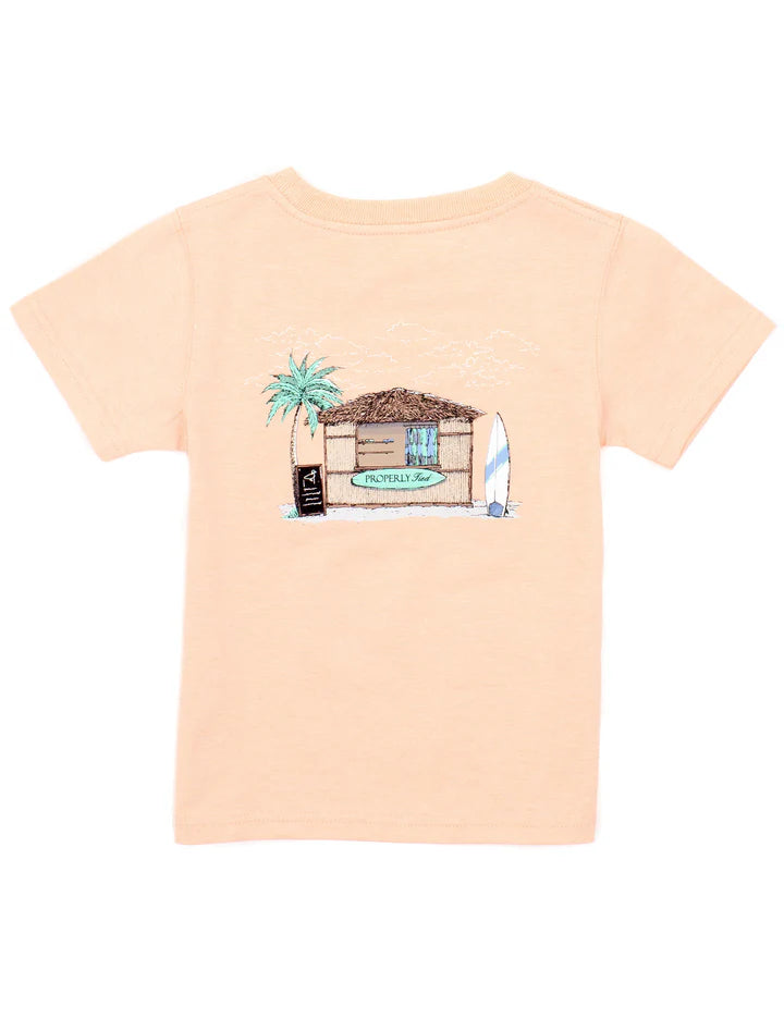 LD Boys Surf Shack Melon SS Tee