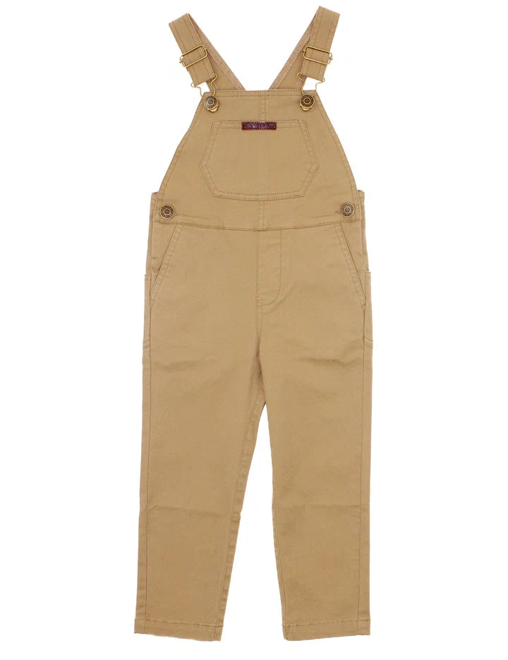 Boys Harvest Overall Camel