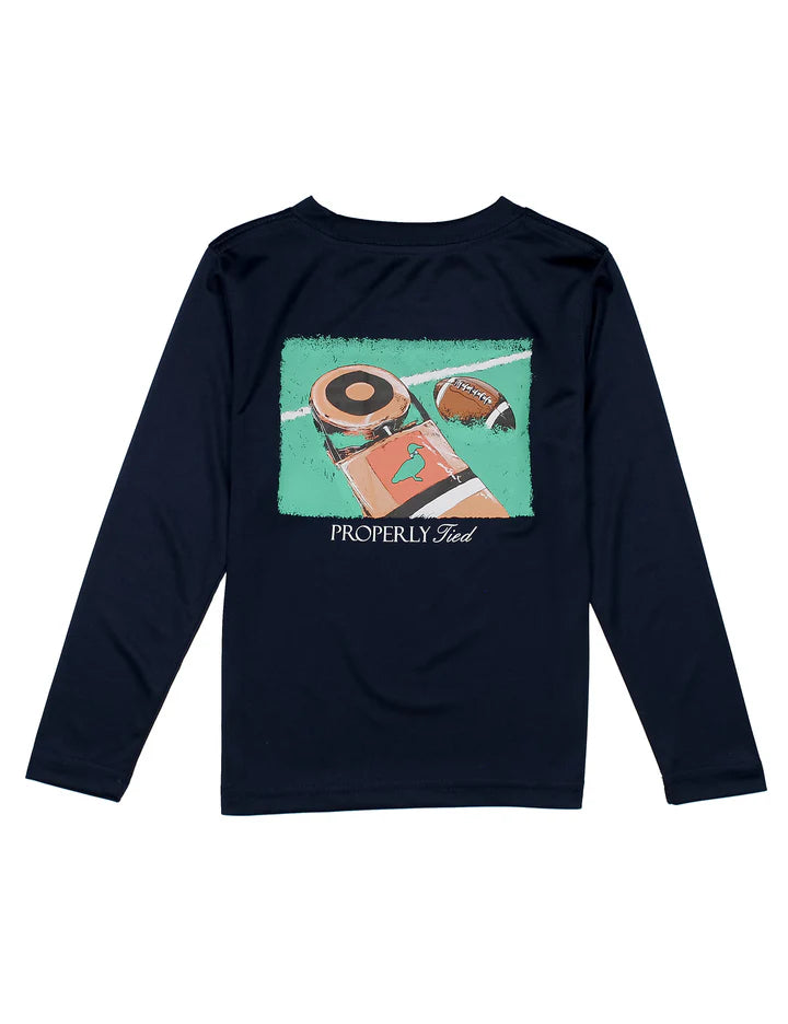 Boys Performance Tee LS Halftime