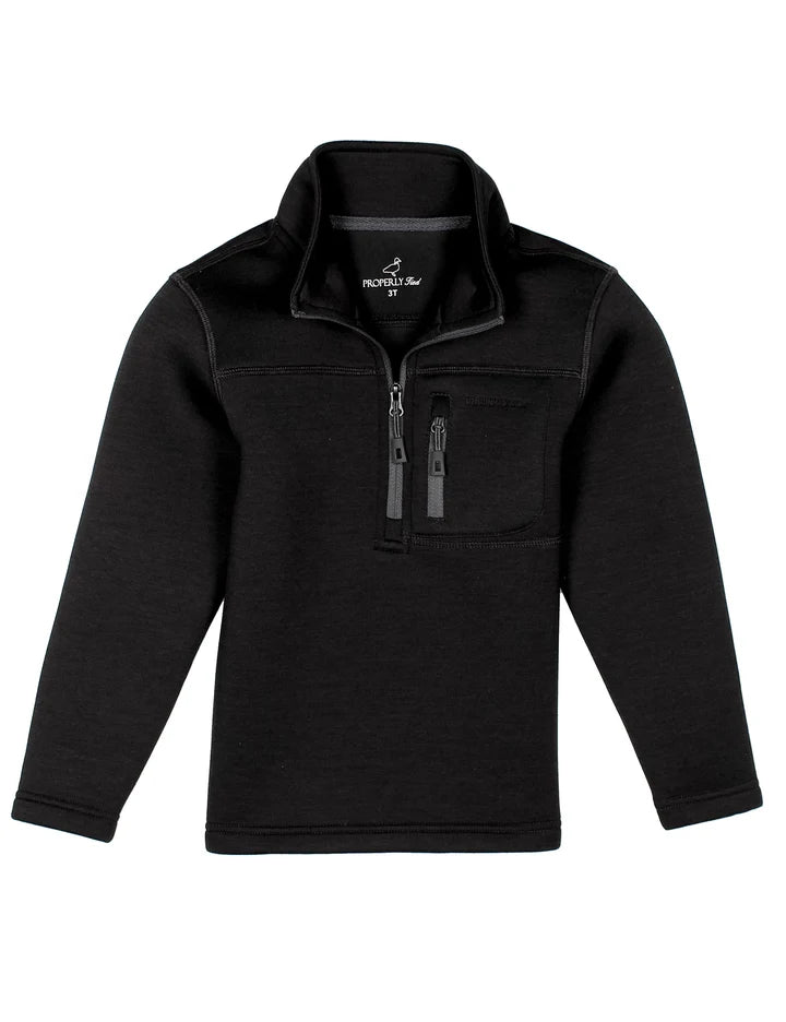 Boys Artic Pullover Charcoal