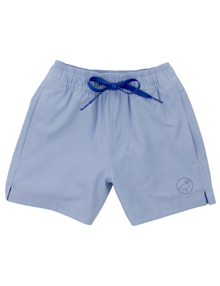 Boys Splash Swim Ducks