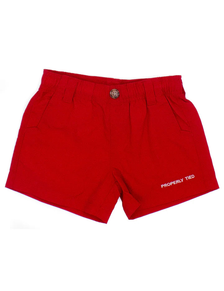 LD Baby Mallard Short- Red