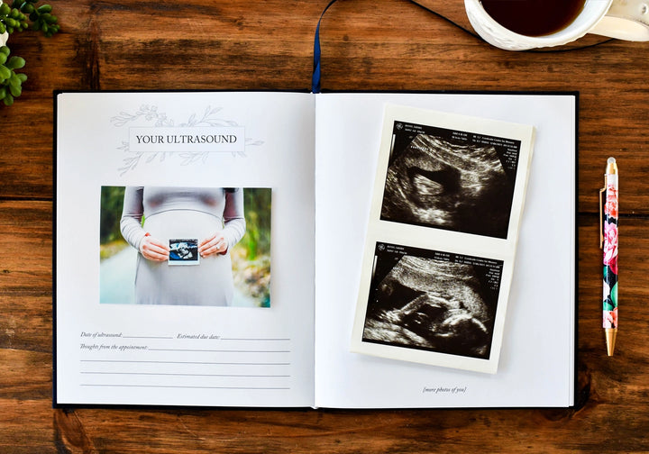 Pregnancy Prayer Journal & Memory Book for Moms - Ivory
