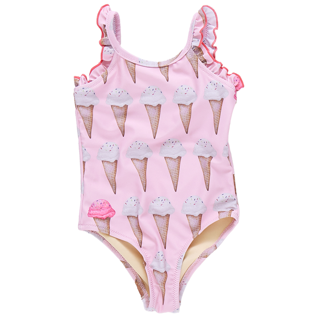 Baby Girls Claire Suit - Neapolitan Ice Cream Cones