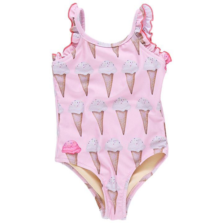 Baby Girls Claire Suit - Neapolitan Ice Cream Cones