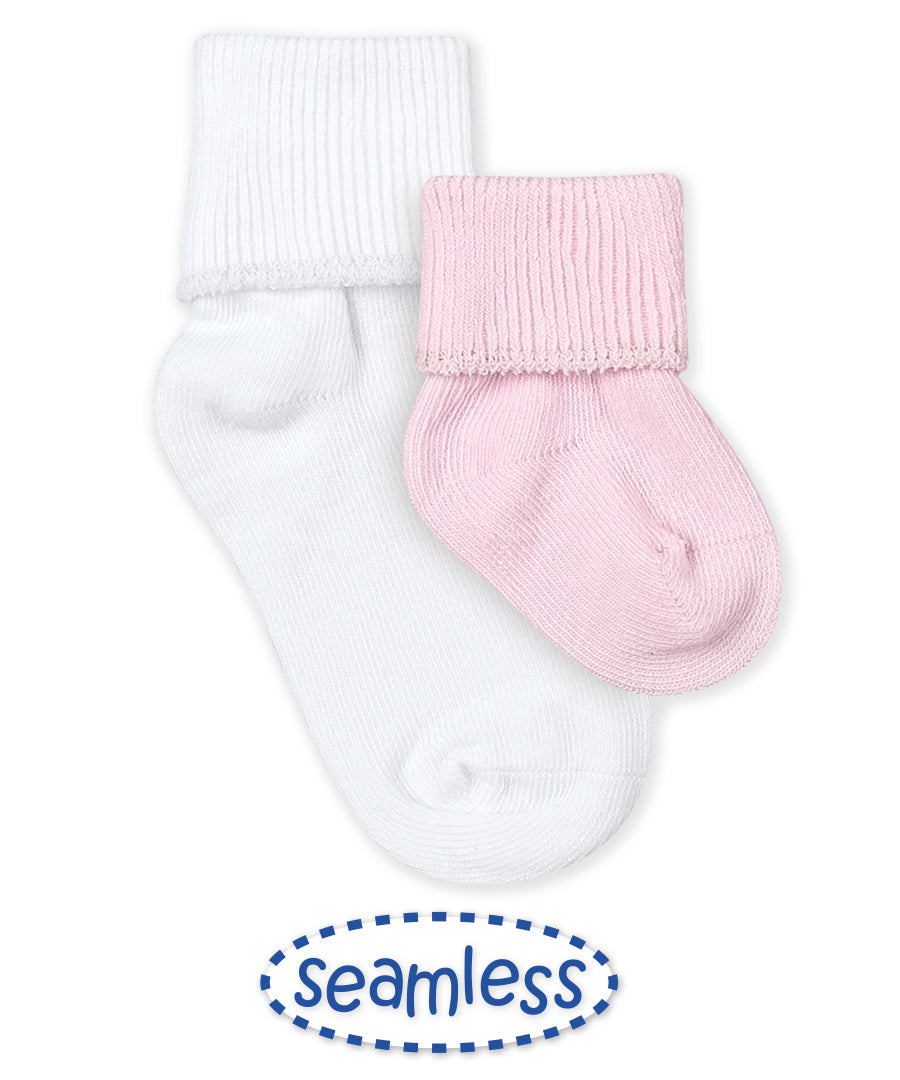 Smooth Toe Turn Cuff Sock - 1 Pair
