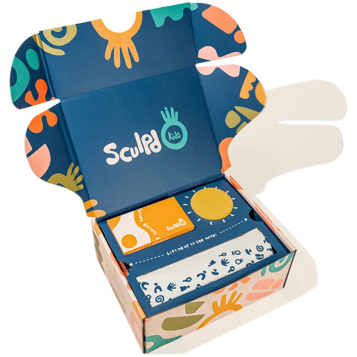 Sculpd Kids Home Pottery Craft Kit: 4-7
