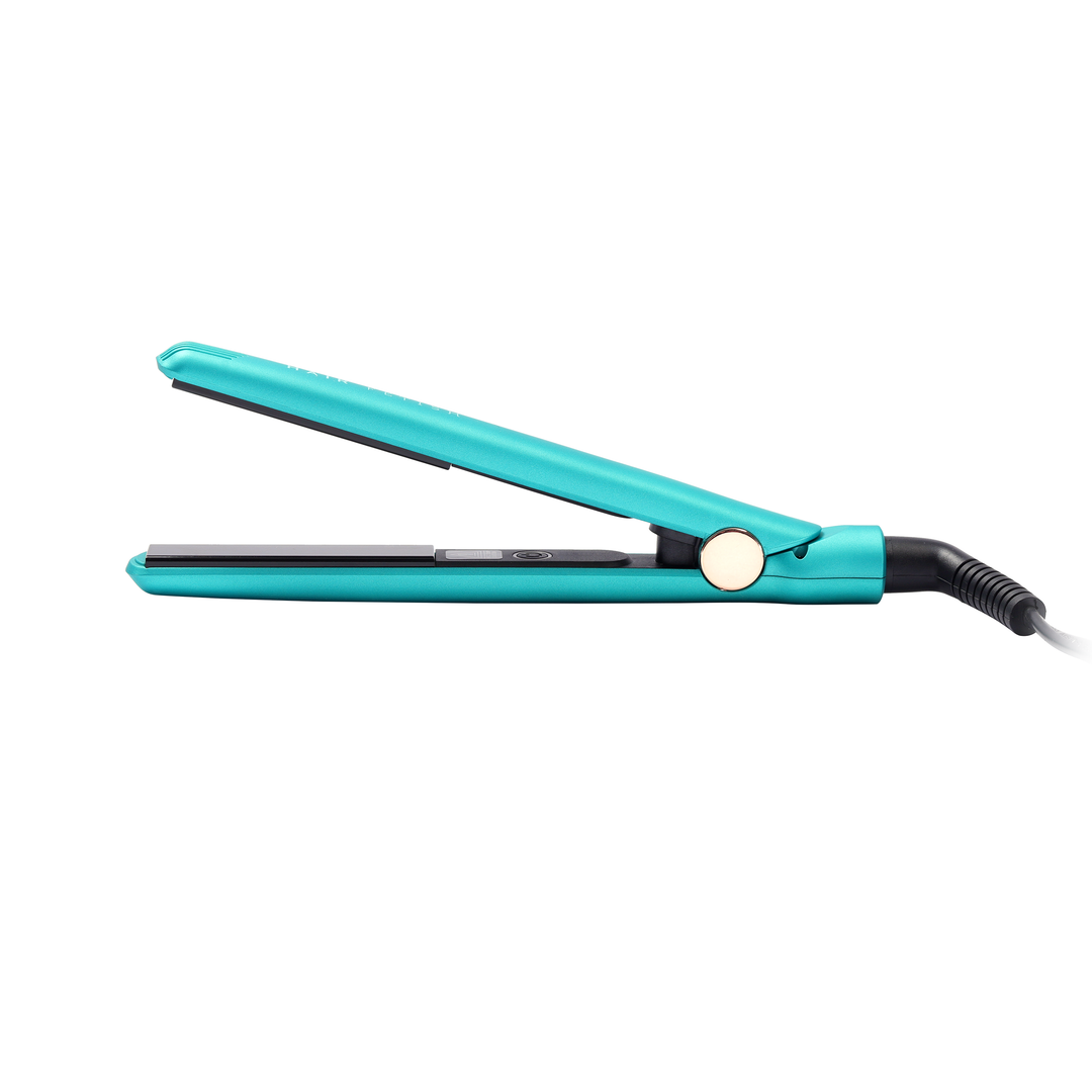 Mini Flat Iron (w/ Bag): Aquamarine