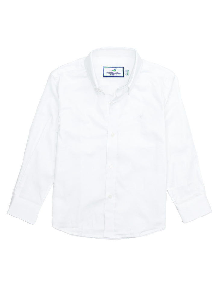 LD PARK AVENUE DRESS SHIRT WHITE