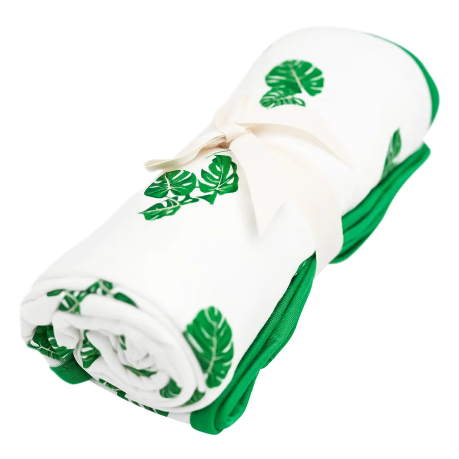 Swaddle Blanket- Monstera